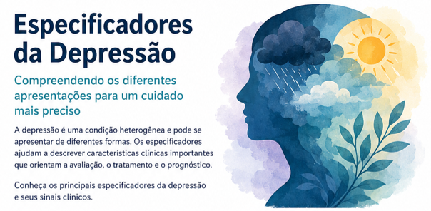 Existem diferentes tipos de depressão? Entenda os principais especificadores